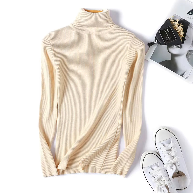 Elevate Your Wardrobe with Our Chic Turtleneck Sweater - Perfect for Autumn and Winter!