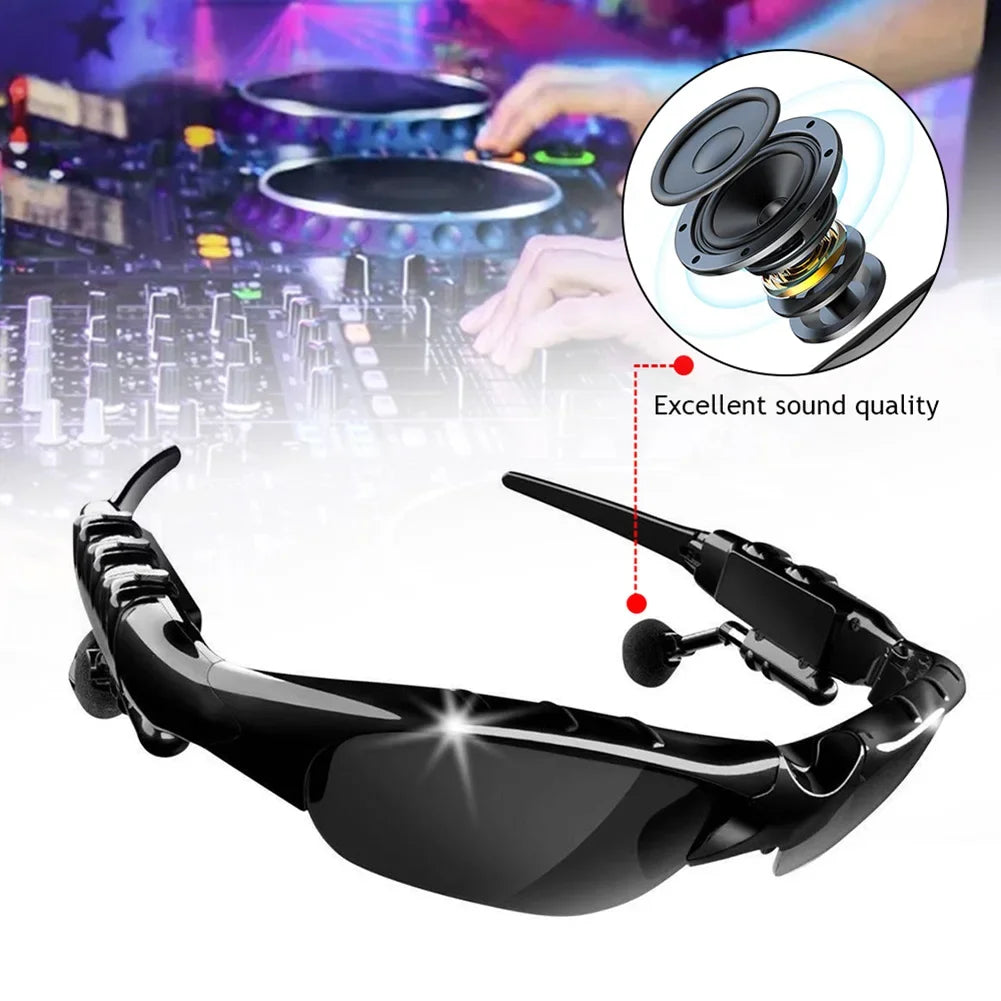 Sport Bluetooth Audio Sunglasses β Wireless 5.0, Polarized, Music & Calls for Cycling & Outdoor Activities