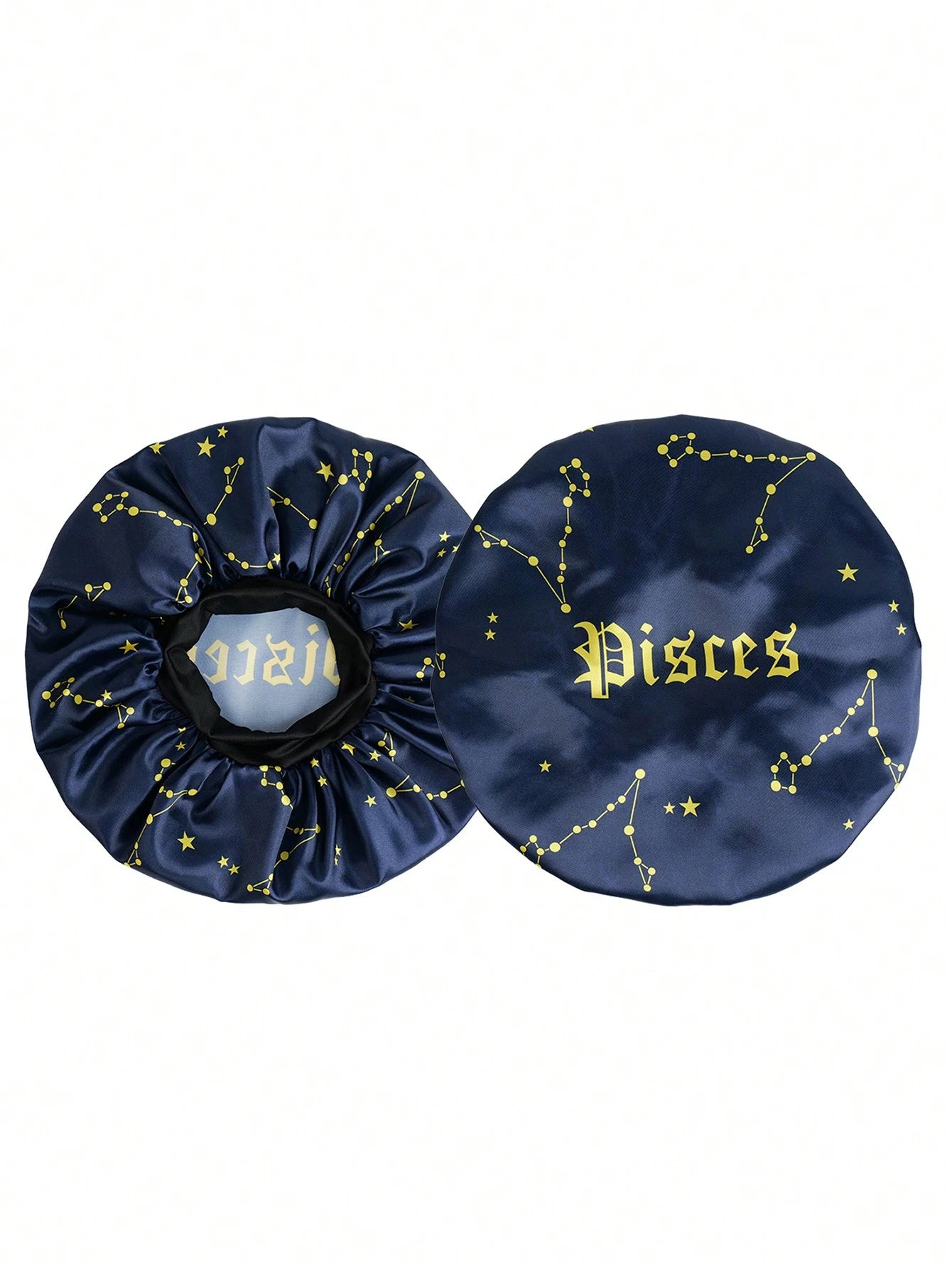 Celestial Satin Bonnet – 12 Constellations Sleep Cap ✨🌙