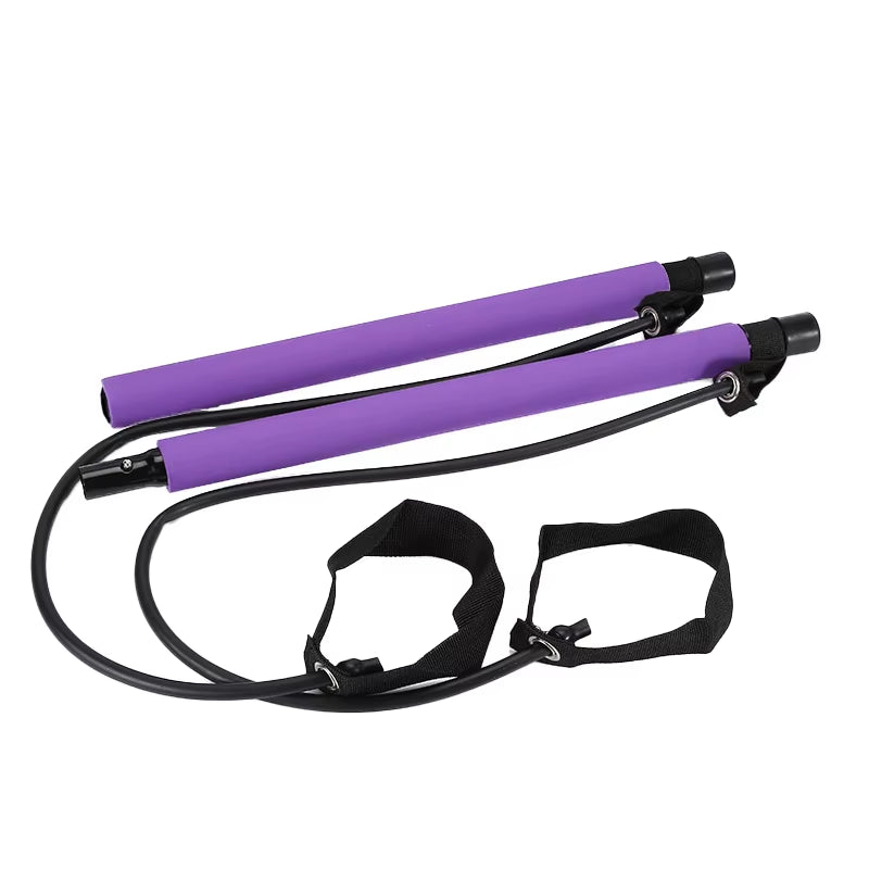 All-in-One Pilates Bar – Resistance Trainer for Strength, Stretch, and Core Workouts