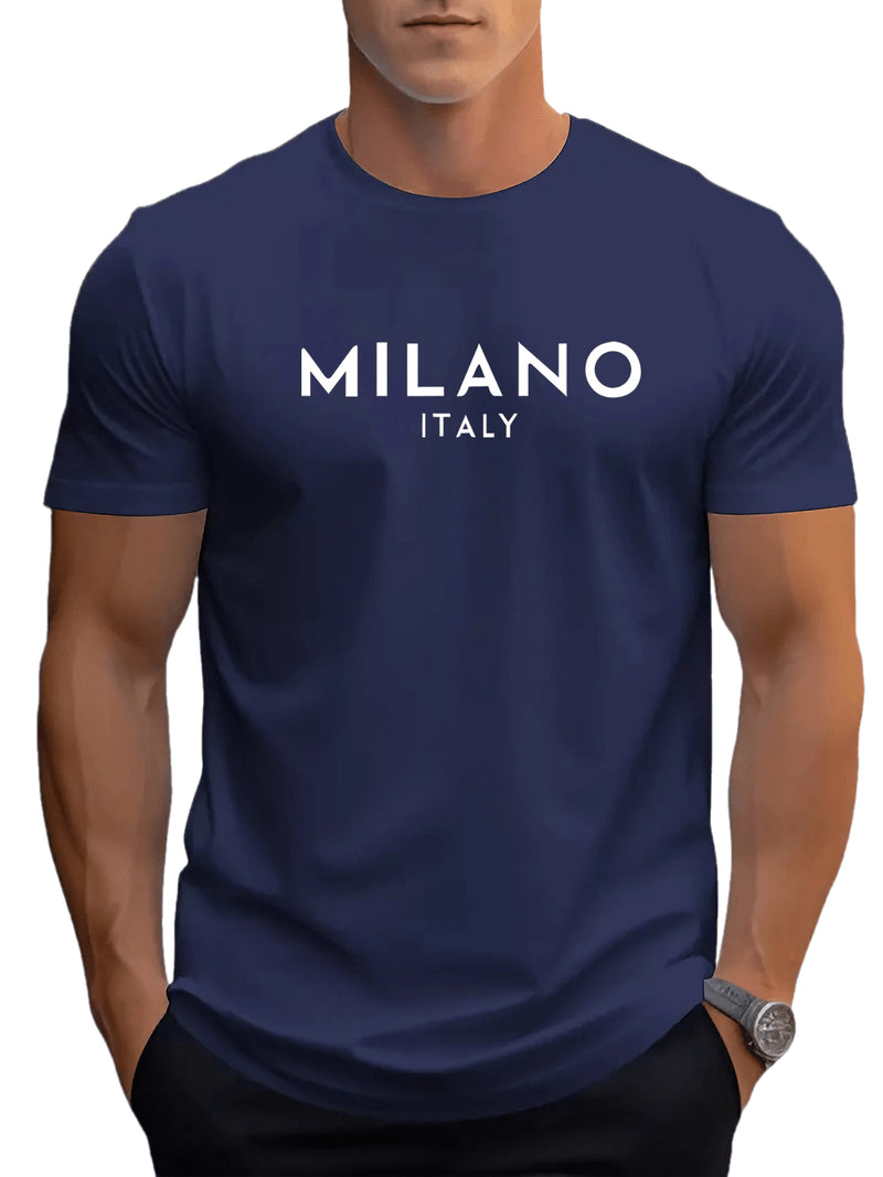 Milano Vibes Tee โ Unisex Street Style Cotton T-Shirt