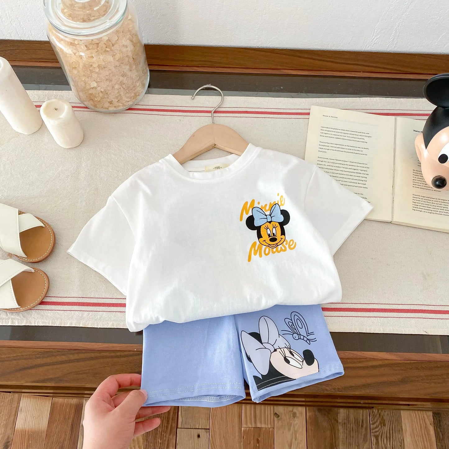 Minnie Magic Summer Set β Tee & Shorts for Trendy Girls πβοΈ