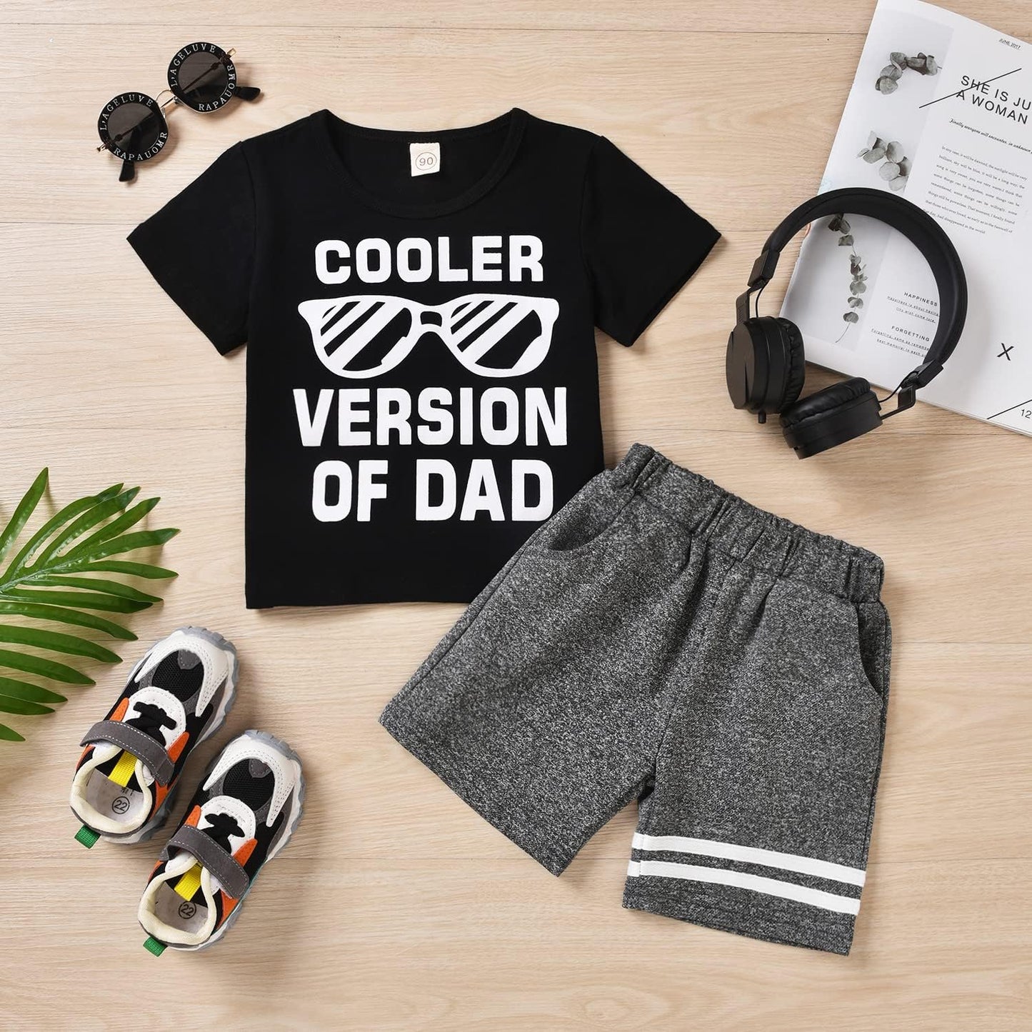 Toddler Adventure Set β Soft Tee & Camo Shorts for All-Day Fun