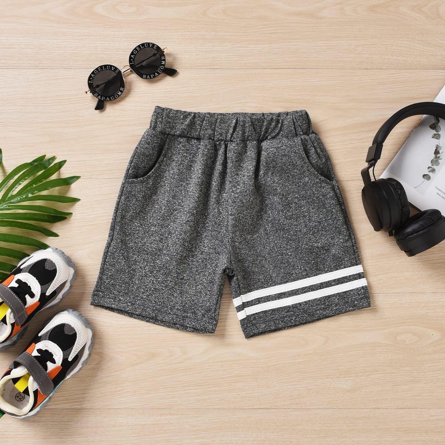 Toddler Adventure Set β Soft Tee & Camo Shorts for All-Day Fun