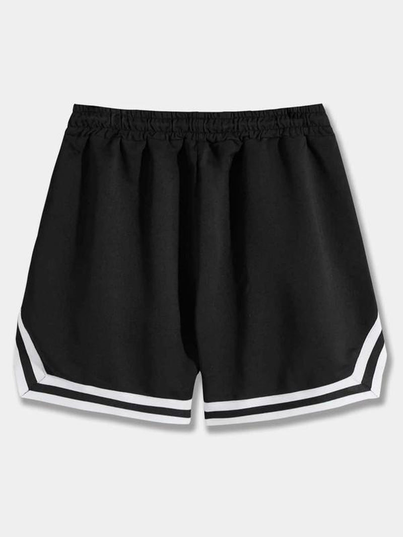 Men's Comfy Letter Print Boxer Briefs ā Casual, Breathable Underwear for Daily Wear, Perfect for Summer