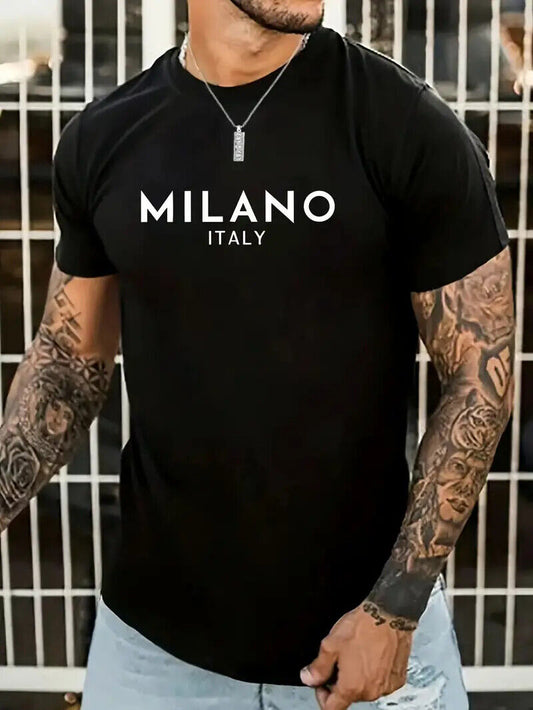Milano Vibes Tee – Unisex Street Style Cotton T-Shirt