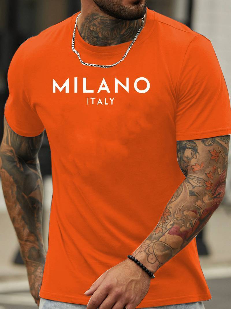 Milano Vibes Tee โ Unisex Street Style Cotton T-Shirt