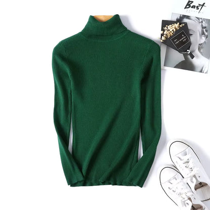 Elevate Your Wardrobe with Our Chic Turtleneck Sweater - Perfect for Autumn and Winter!