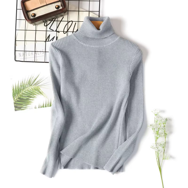 Elevate Your Wardrobe with Our Chic Turtleneck Sweater - Perfect for Autumn and Winter!