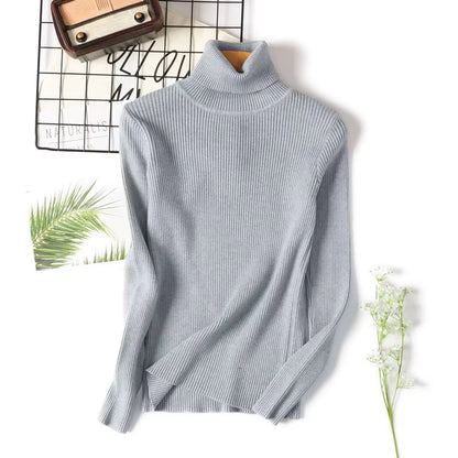 Elevate Your Wardrobe with Our Chic Turtleneck Sweater - Perfect for Autumn and Winter!