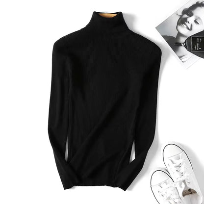 Elevate Your Wardrobe with Our Chic Turtleneck Sweater - Perfect for Autumn and Winter!