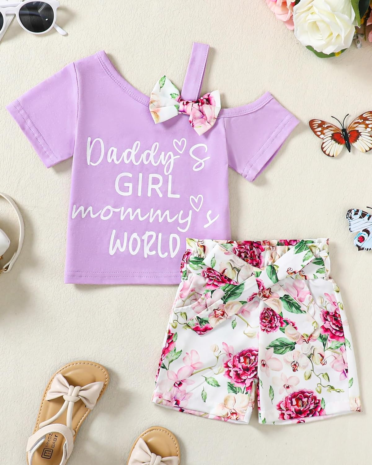  Little Miss Sunshine Set – Summer-Ready & Stylish 🌞🎀