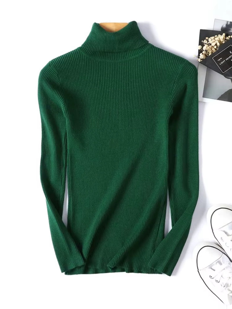 Elevate Your Wardrobe with Our Chic Turtleneck Sweater - Perfect for Autumn and Winter!