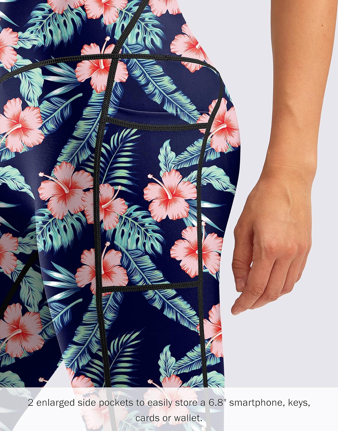 Women'S 9" High Waisted Swim Board Shorts Tummy Control Swimsuit Bottoms for Women with Liner Pockets