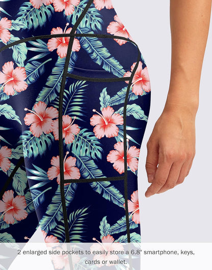 Women'S 9" High Waisted Swim Board Shorts Tummy Control Swimsuit Bottoms for Women with Liner Pockets