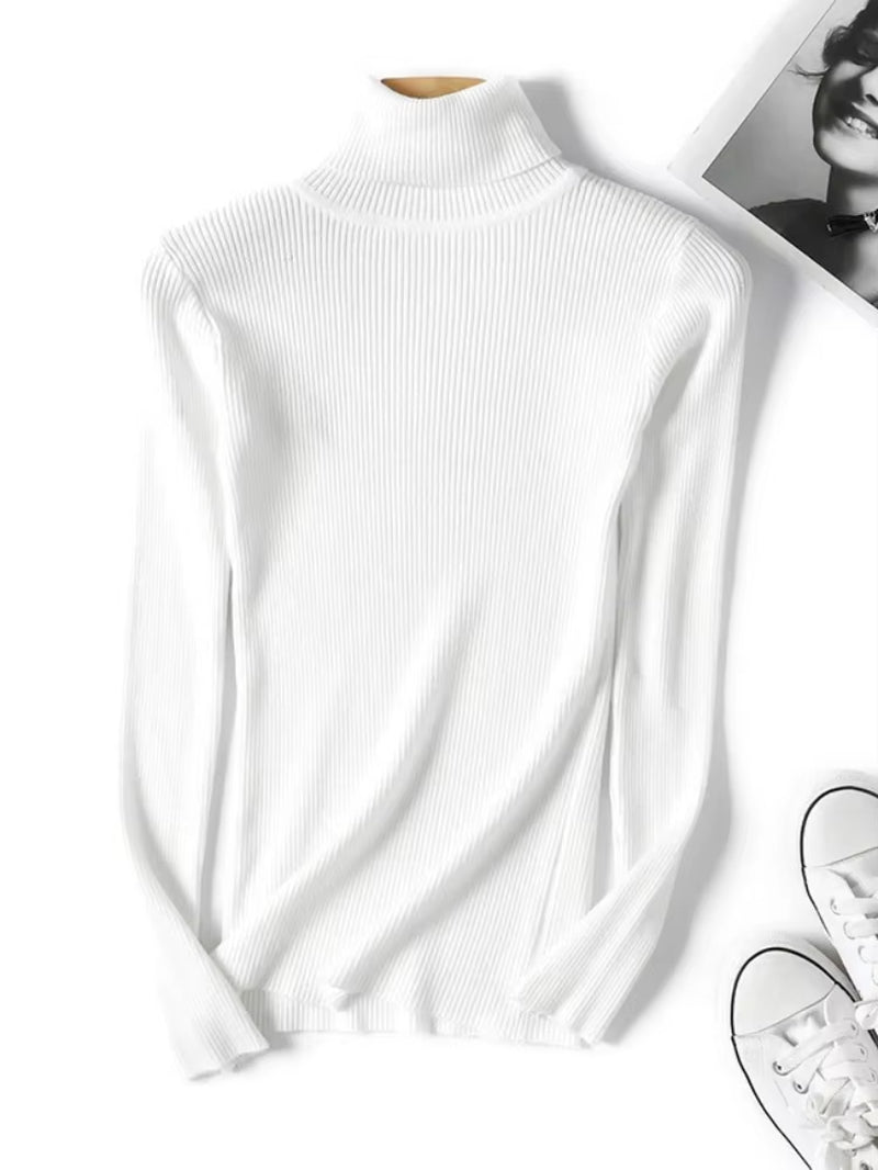 Elevate Your Wardrobe with Our Chic Turtleneck Sweater - Perfect for Autumn and Winter!