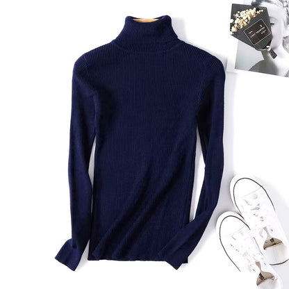 Elevate Your Wardrobe with Our Chic Turtleneck Sweater - Perfect for Autumn and Winter!