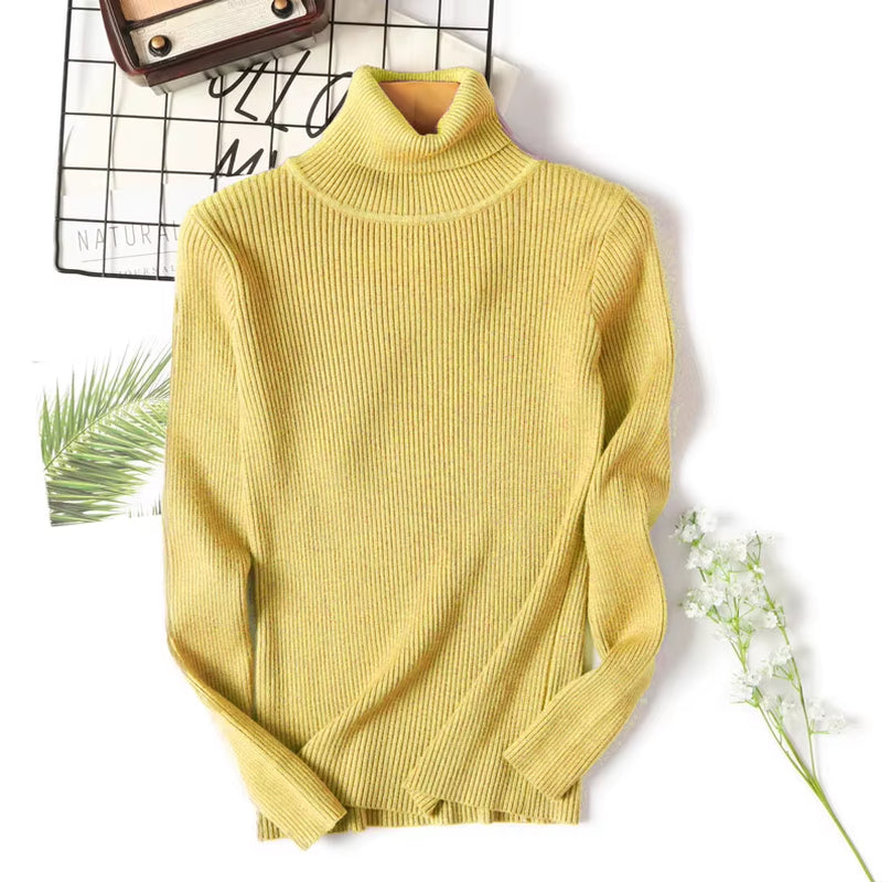 Elevate Your Wardrobe with Our Chic Turtleneck Sweater - Perfect for Autumn and Winter!