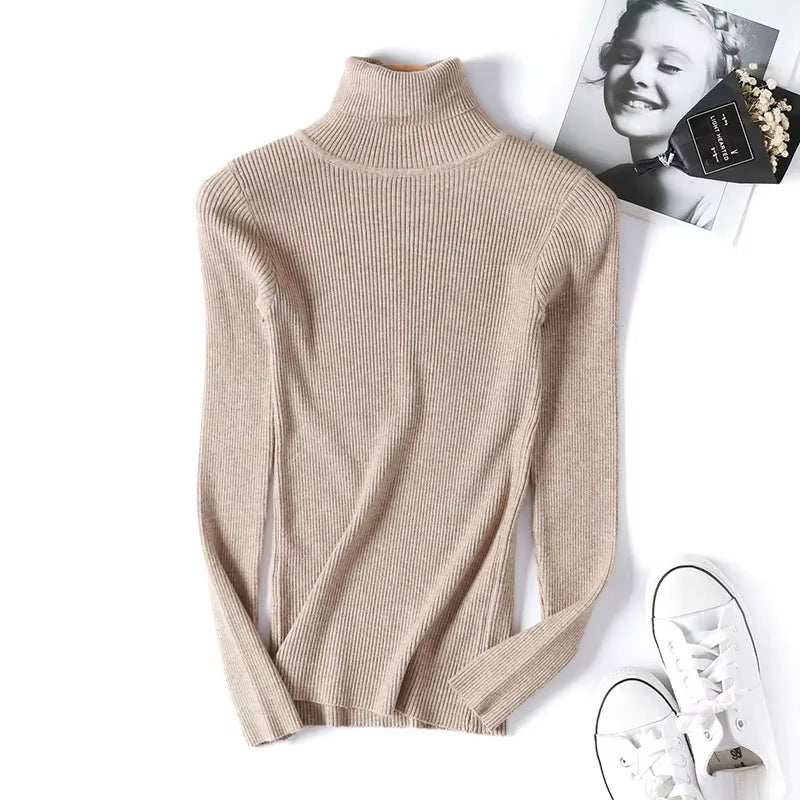 Elevate Your Wardrobe with Our Chic Turtleneck Sweater - Perfect for Autumn and Winter!