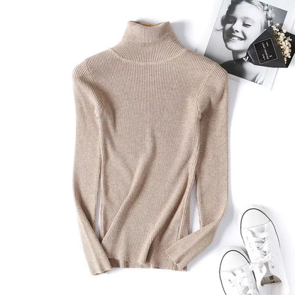 Elevate Your Wardrobe with Our Chic Turtleneck Sweater - Perfect for Autumn and Winter!